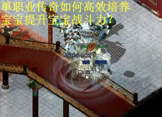 单职业传奇如何高效培养宝宝提升宝宝战斗力？