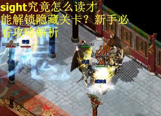 sight究竟怎么读才能解锁隐藏关卡？新手必看攻略解析