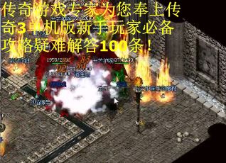 传奇游戏专家为您奉上传奇3单机版新手玩家必备攻略疑难解答100条！
