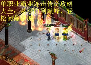 单职业霸业连击传奇攻略大全：从小白到巅峰，轻松问鼎沙城