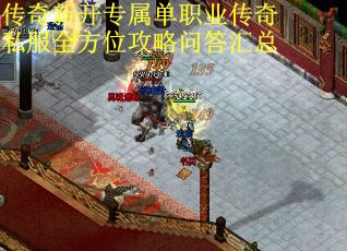 传奇新开专属单职业传奇私服全方位攻略问答汇总 传奇新开专属单职业传奇私服全方位攻略问答汇总