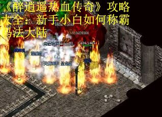 《醉逍遥热血传奇》攻略大全：新手小白如何称霸玛法大陆