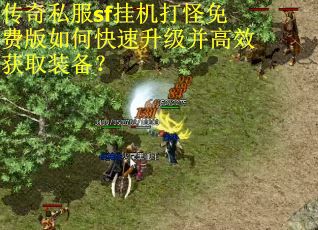 传奇私服sf挂机打怪免费版如何快速升级并高效获取装备？