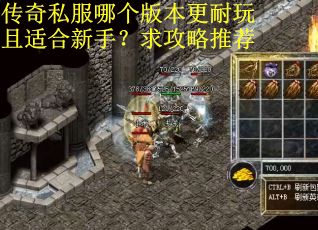 传奇私服哪个版本更耐玩且适合新手？求攻略推荐