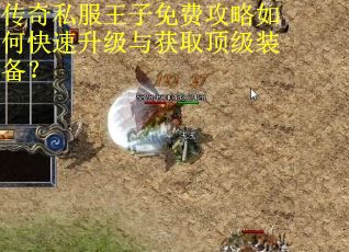 传奇私服王子免费攻略如何快速升级与获取顶级装备？
