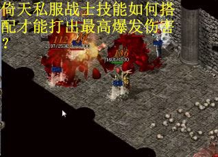 倚天私服战士技能如何搭配才能打出最高爆发伤害？