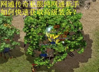 网通传奇私服纯网通新手如何快速获取高级装备？