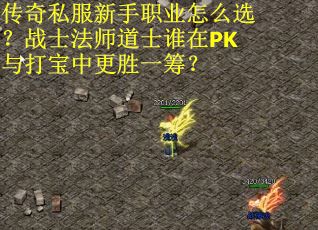 传奇私服新手职业怎么选？战士法师道士谁在PK与打宝中更胜一筹？