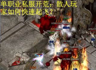 单职业私服开荒：散人玩家如何快速起飞？