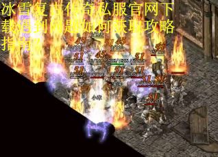 冰雪复古传奇私服官网下载遇到问题如何获取攻略指南？