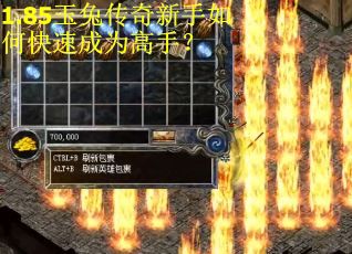 1.85玉兔传奇新手如何快速成为高手？