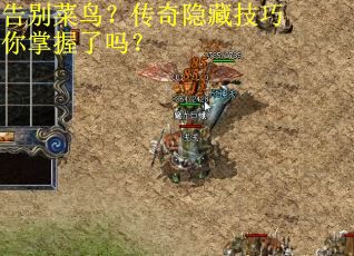 告别菜鸟？传奇隐藏技巧你掌握了吗？