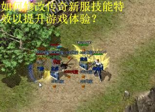 如何修改传奇新服技能特效以提升游戏体验？